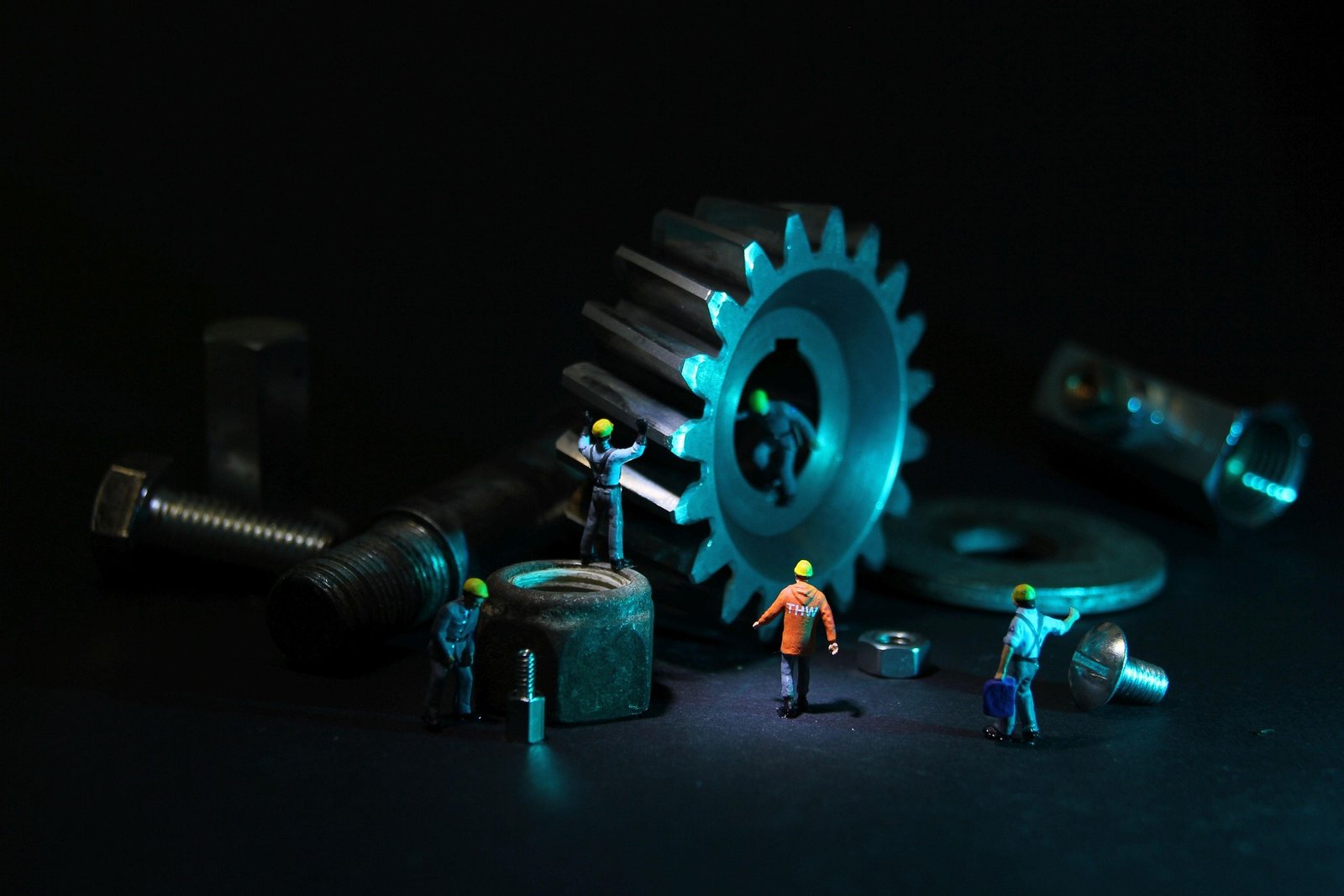 Photo: mechanical works